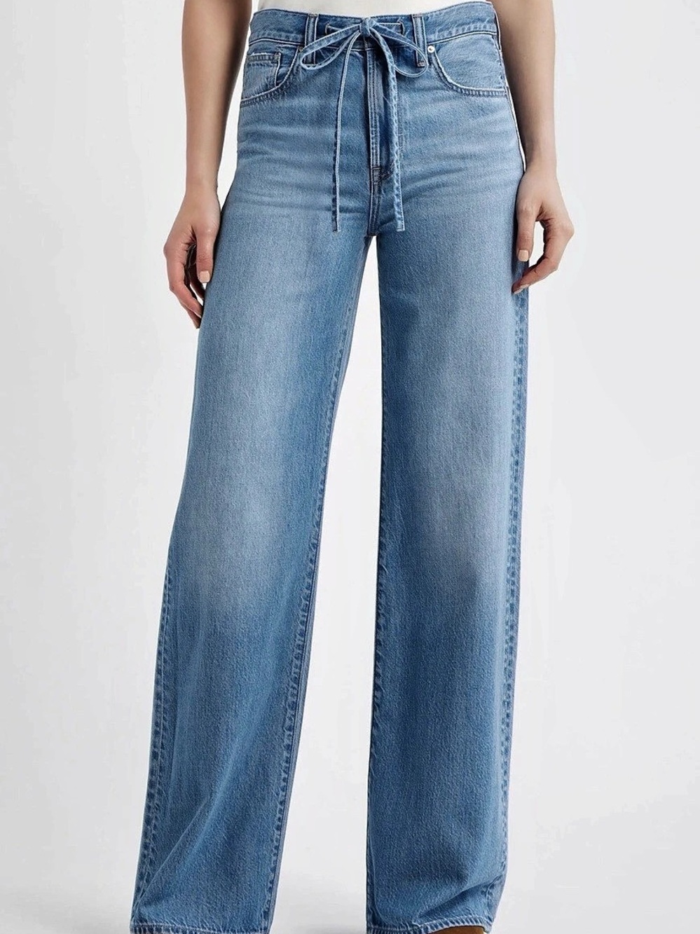 NWT Madewell Superwide Leg Jeans, Blue, Waist 31